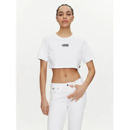 Zdjęcie Vans T-Shirt Flying V Crew Crop Ii VN000GFF Biały Regular Fit