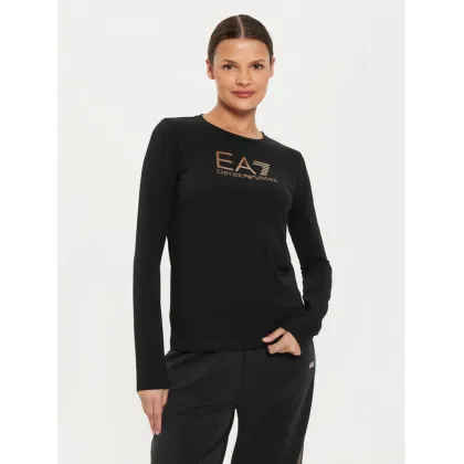 Zdjęcie EA7 Emporio Armani Bluzka 6DTT09 TJQCZ 0210 Czarny Slim Fit