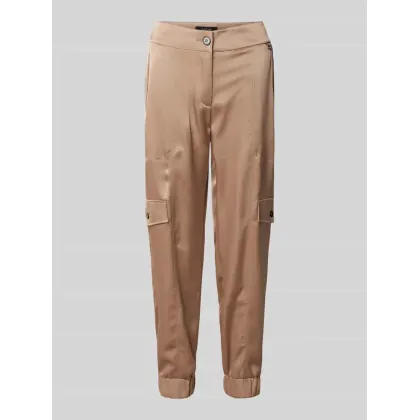 Zdjęcie Spodnie cargo o kroju relaxed fit z wpuszczanymi kieszeniami