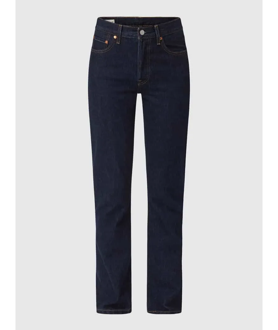 obrazek 1 Jeansy o kroju straight fit z bawełny model ‘501’