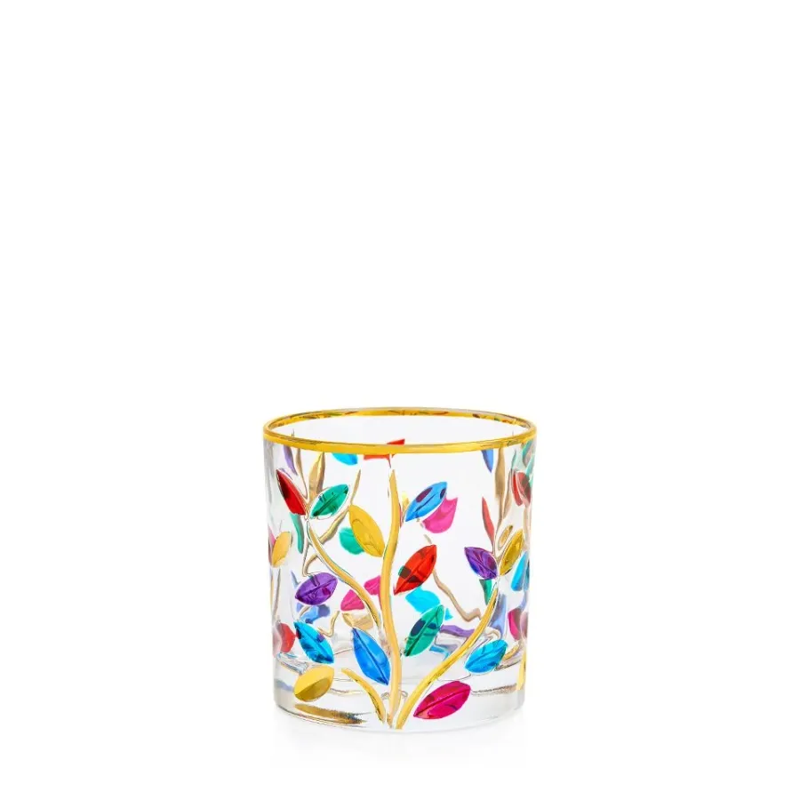 obrazek 1 Stylowy komplet 6 szklanek ręcznie malowana (260 ml)