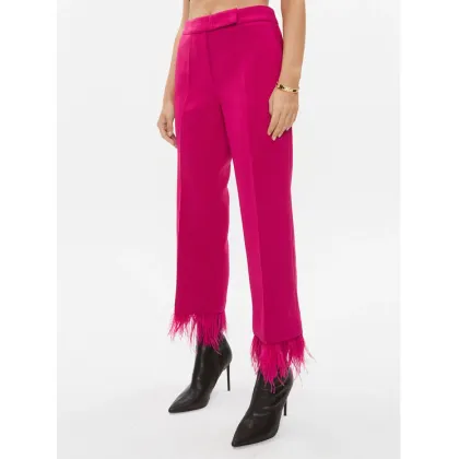 Zdjęcie MICHAEL Michael Kors Spodnie materiałowe MH330K43GZ Różowy Regular Fit