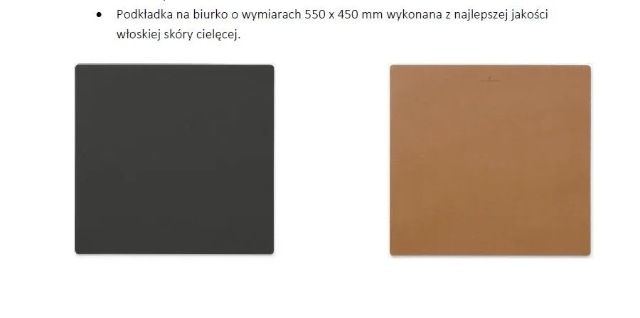 obrazek 2 5-elementowy zestaw akcesoriów na biurko - czarne wykończenie