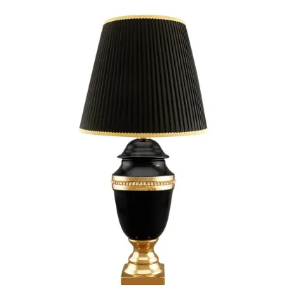 Zdjęcie Ceramiczne lampy na biurko i stolik