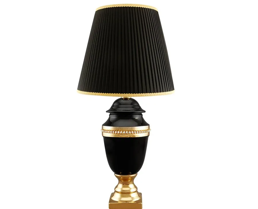 obrazek 1 Ceramiczne lampy na biurko i stolik
