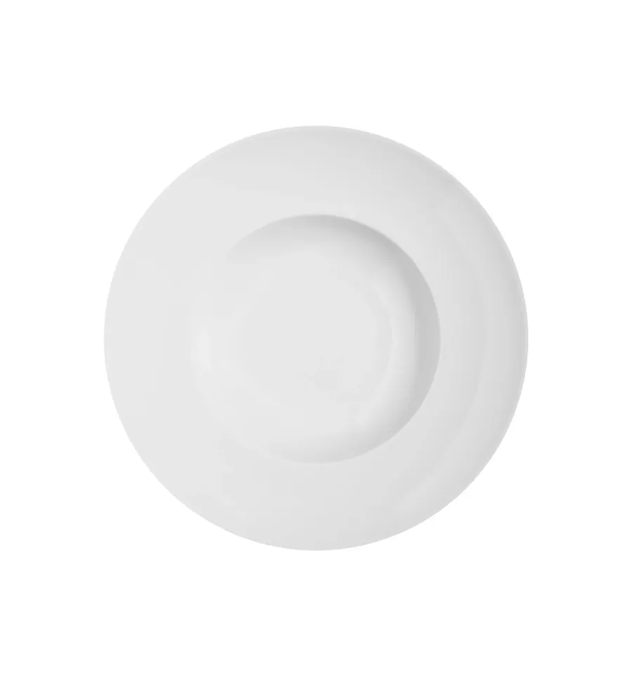 obrazek 2 Klasyczny biały talerz do zupy z kolekcji Domo White - Vista Alegre