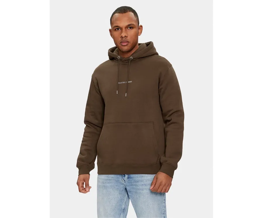 obrazek 1 Selected Homme Bluza 16090432 Brązowy Regular Fit
