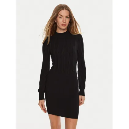 Zdjęcie Guess Sukienka dzianinowa Livia W4BK08 Z2V42 Czarny Regular Fit