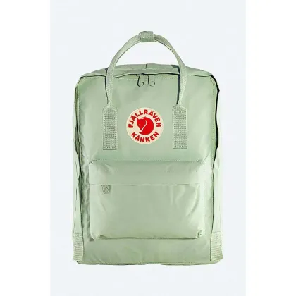 Zdjęcie Fjallraven plecak Kanken kolor zielony duży z aplikacją F23510.600-600