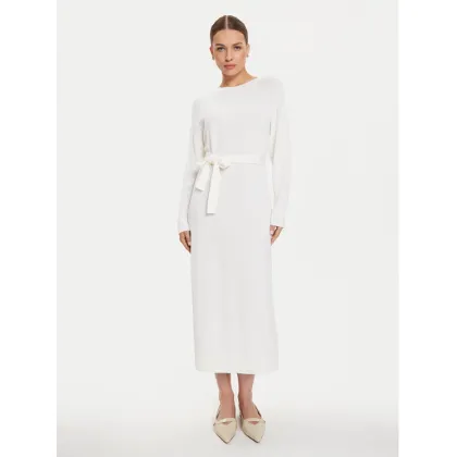 Zdjęcie Max Mara Leisure Sukienka dzianinowa Scrivia 24263260 Biały Regular Fit