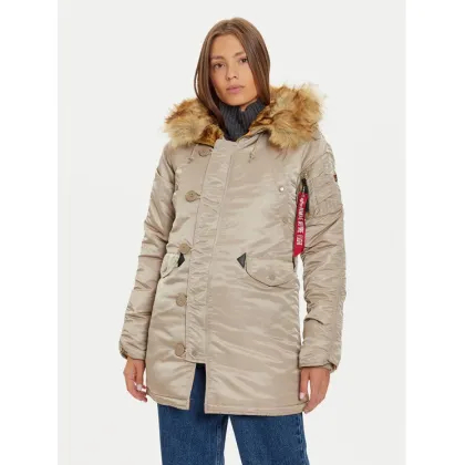 Zdjęcie Alpha Industries Parka 113007 Brązowy Regular Fit