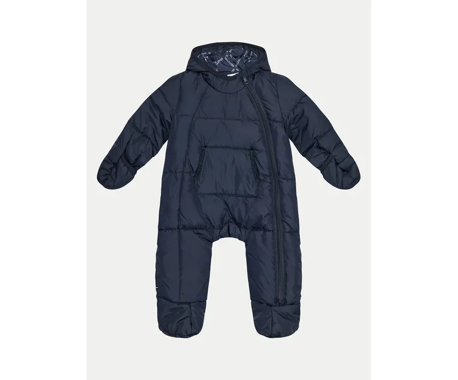 obrazek 1 Tommy Hilfiger Kombinezon zimowy KN0KN01908 Granatowy Regular Fit