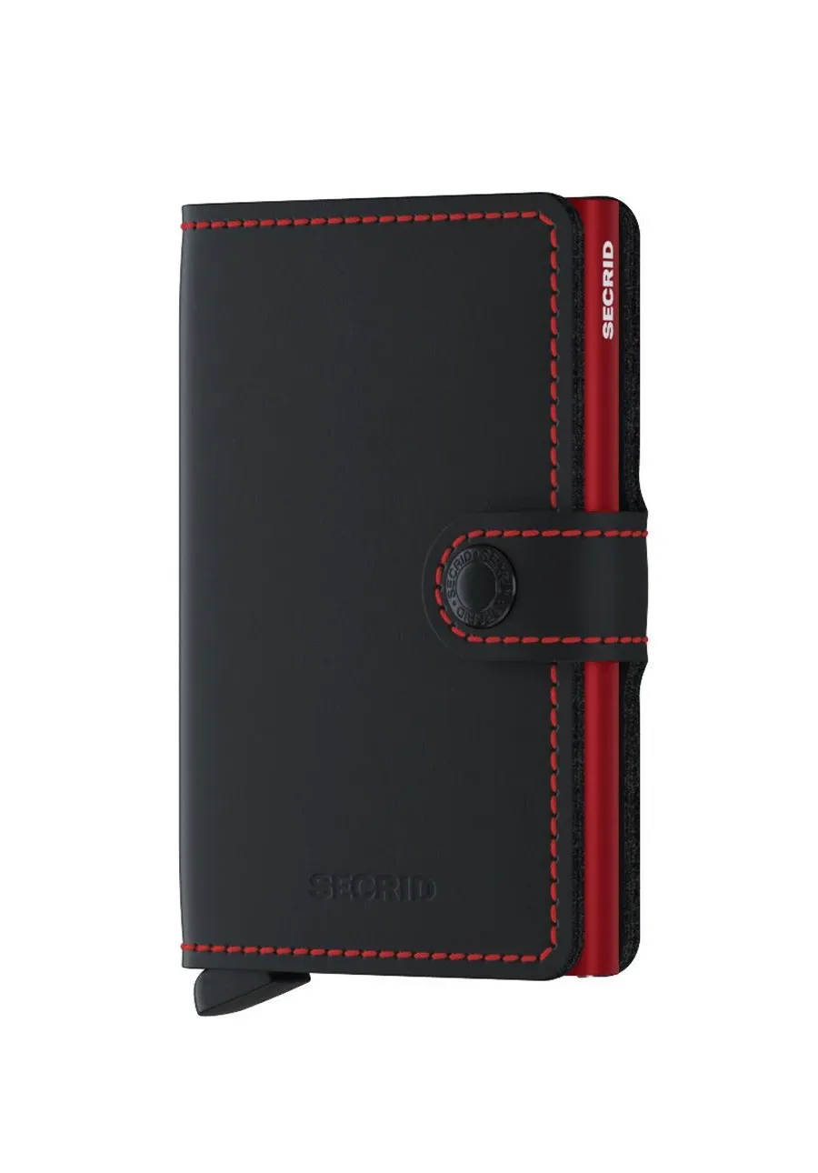 obrazek 1 Secrid - Portfel skórzany MM.Black.Red-Black.Red