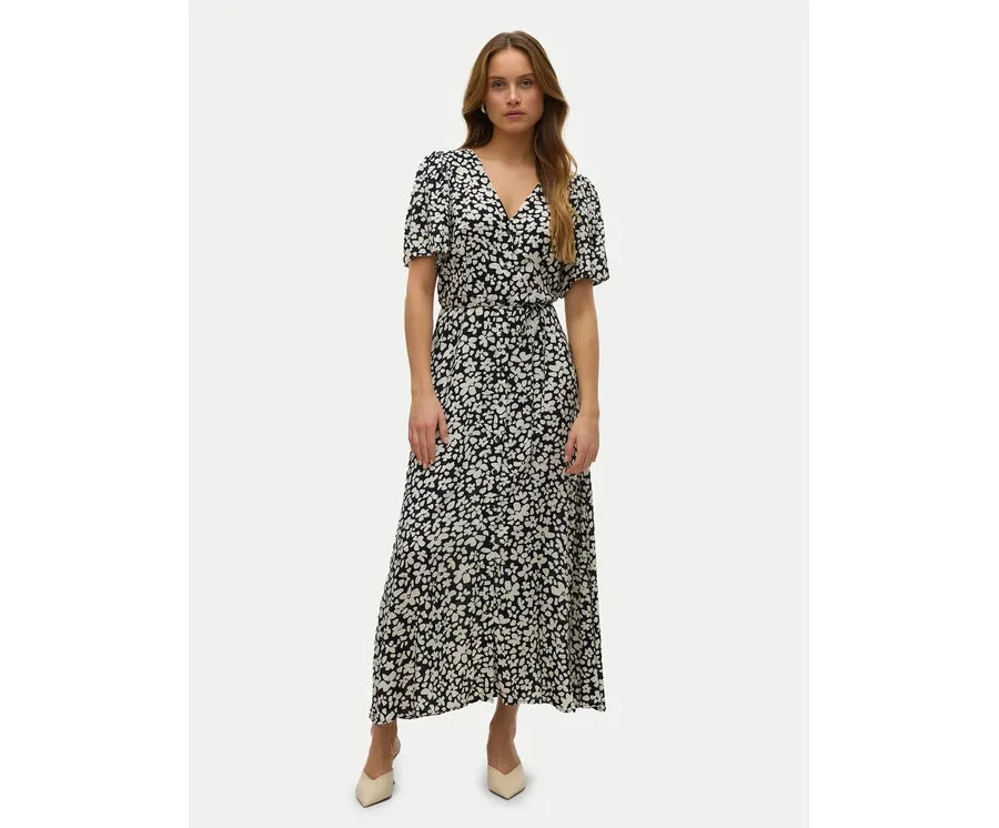 obrazek 1 Vero Moda Sukienka letnia Alba 10330301 Czarny Regular Fit