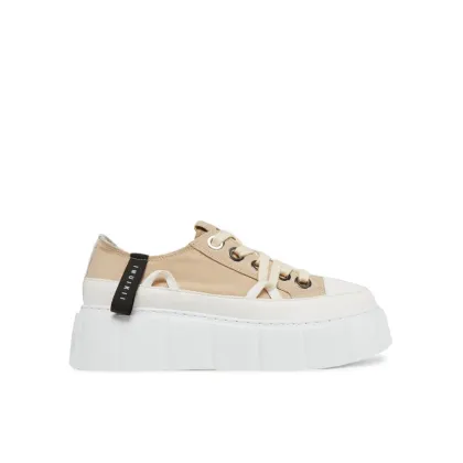 Zdjęcie Inuikii Trampki Matilda Canvas Low 30102-025 Beżowy