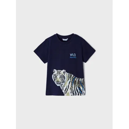 Zdjęcie Mayoral T-Shirt 3007 Granatowy Regular Fit