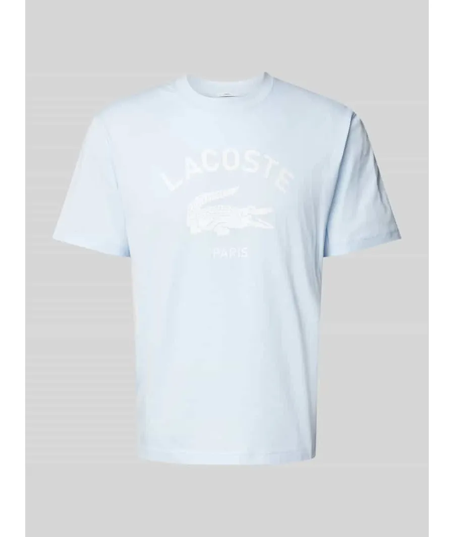 obrazek 1 Lacoste T-Shirt TH2733 Błękitny Regular Fit