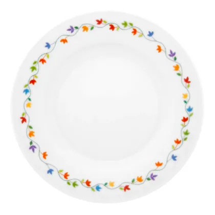 Zdjęcie Porcelanowy talerz na chleb i masło Vila Verde z motywem nawiązującym do walentynkowych chusteczek - Vista Alegre