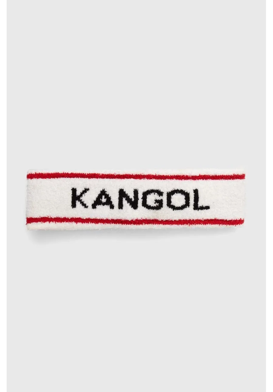 obrazek 1 Kangol opaska na głowę kolor biały K3302ST-WHITE/CIAN