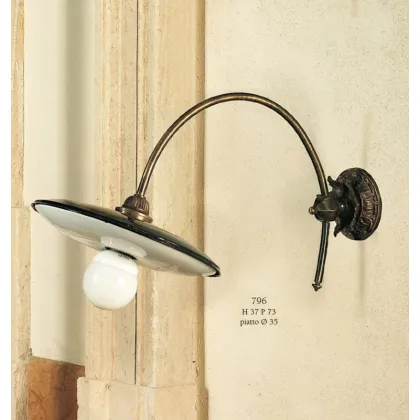 Zdjęcie Wyjątkowa lampa ścienna o oryginalnym designie - Il Paralume Marina