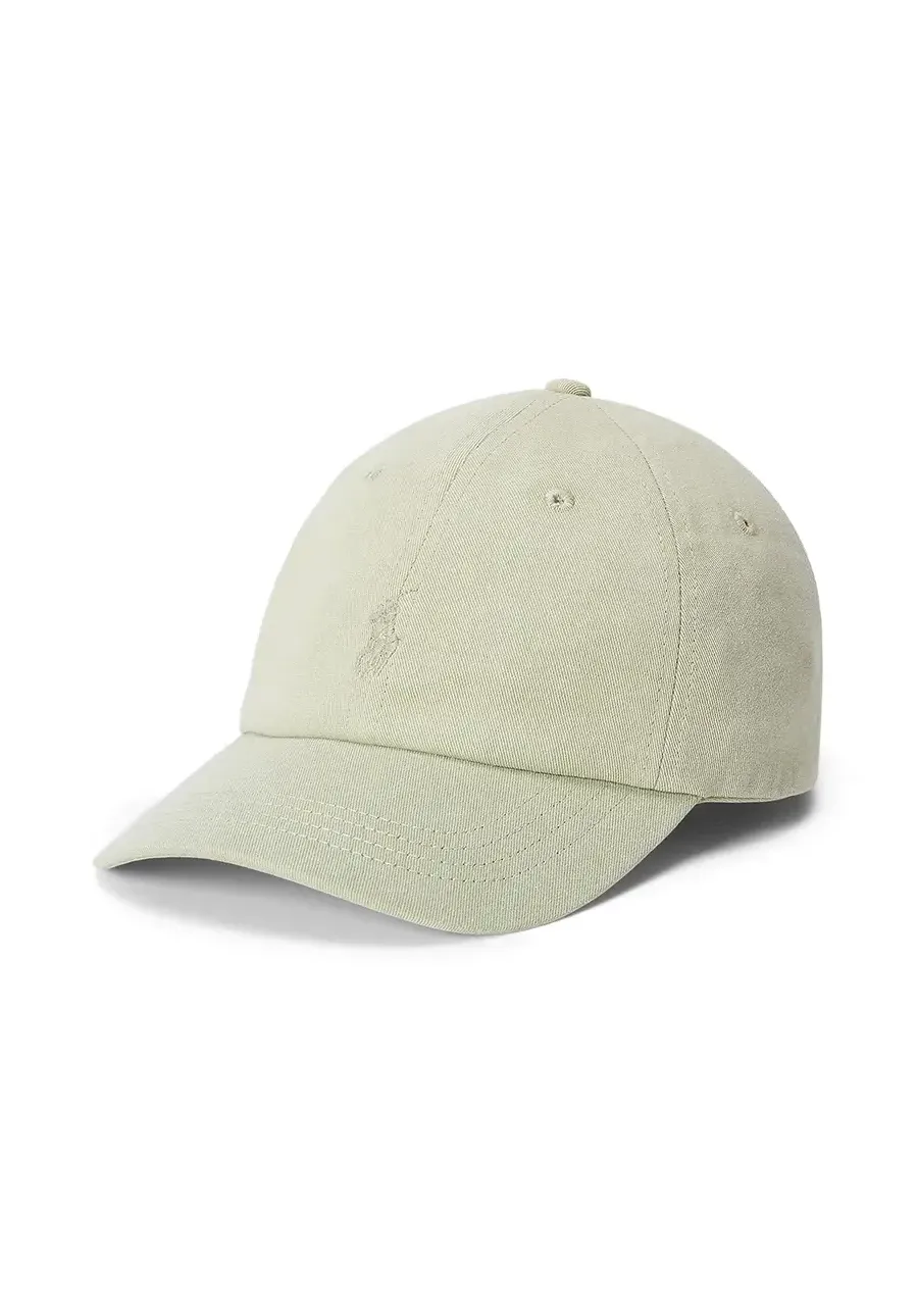 obrazek 1 Polo Ralph Lauren czapka z daszkiem bawełniana kolor zielony gładka 211967365