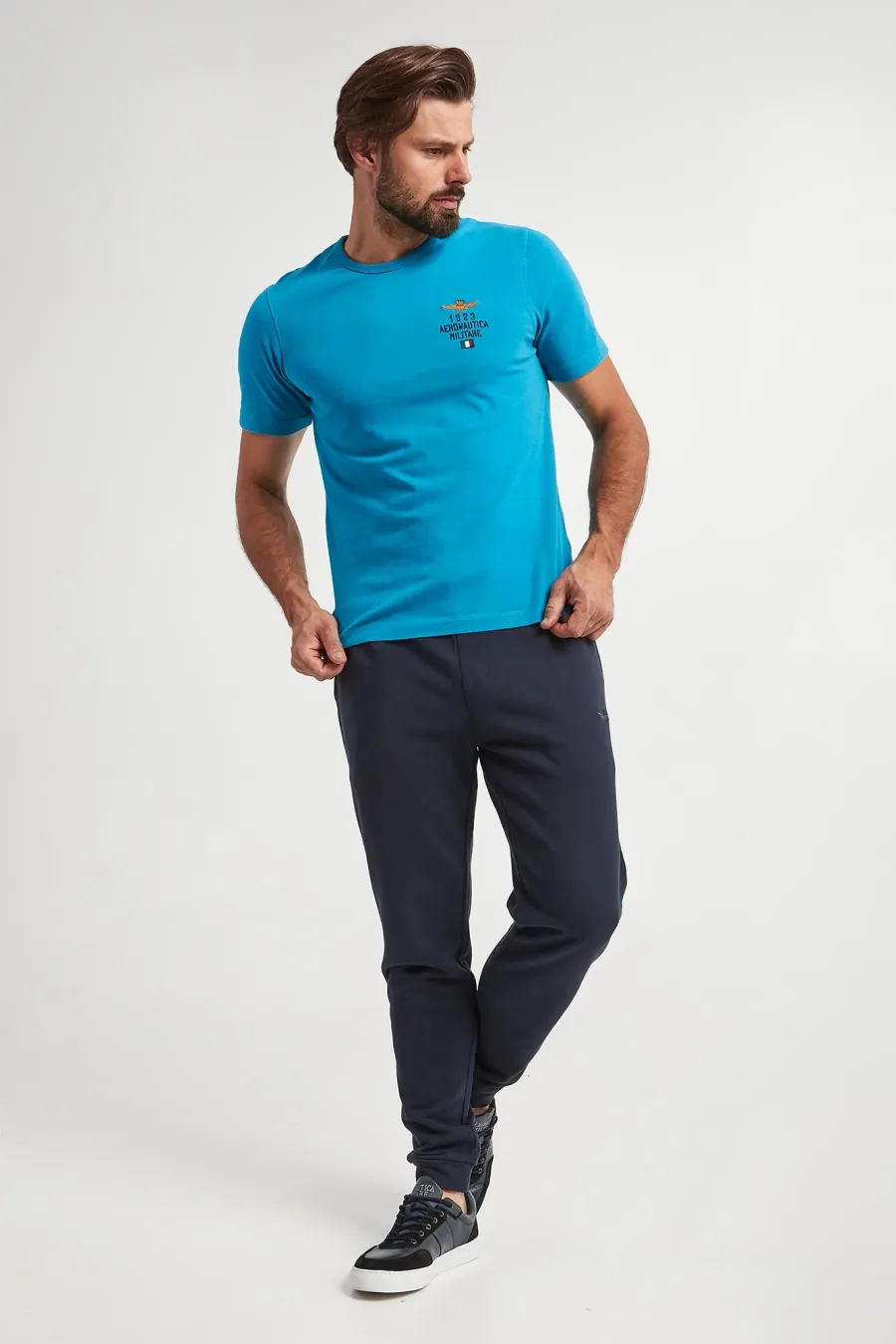 obrazek 1 T-shirt męski AERONAUTICA MILITARE Aeronautica Militare
