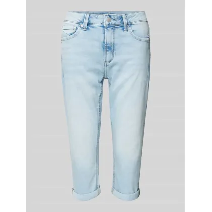 Zdjęcie Spodnie capri o kroju slim fit z 5 kieszeniami