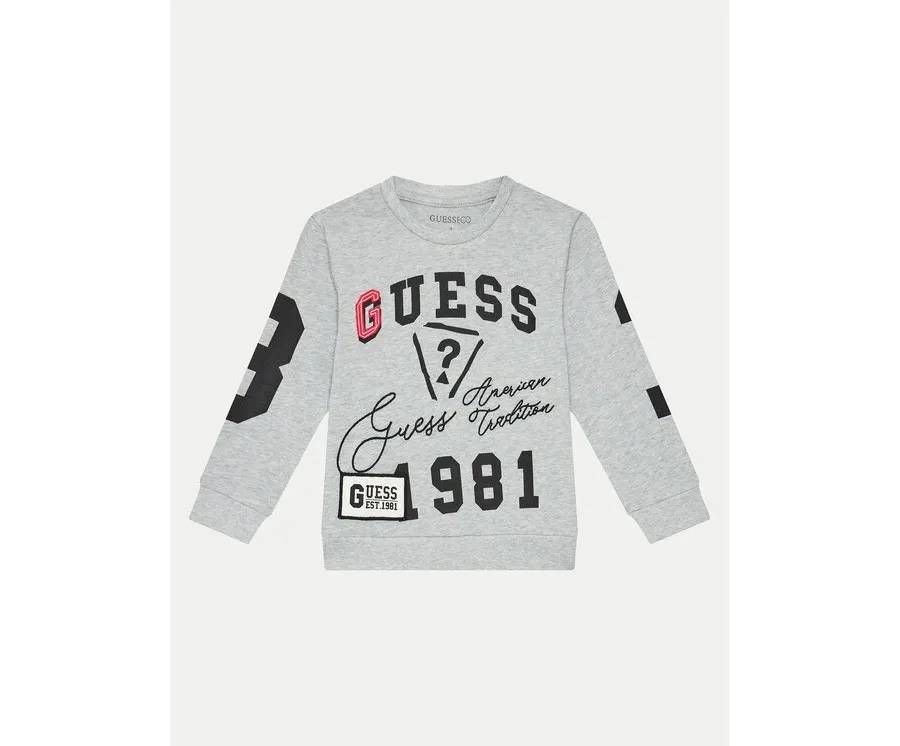 obrazek 1 Guess Bluzka N4BI13 K8VA3 Szary Regular Fit