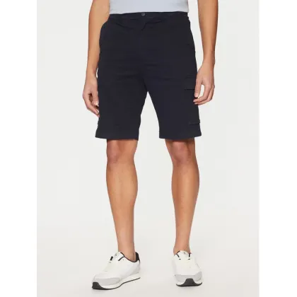 Zdjęcie Calvin Klein Szorty materiałowe Modern Twill K10K114067 Granatowy Regular Fit