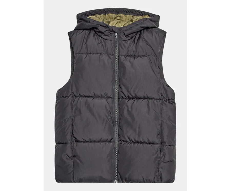 obrazek 1 Tom Tailor Kamizelka 1038535 Szary Regular Fit