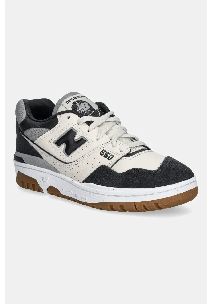 obrazek 1 New Balance sneakersy skórzane 550 kolor szary BBW550HJ