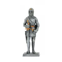Zdjęcie Cudowna figurka rycerza z pewteru