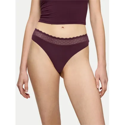 Zdjęcie Triumph Stringi Feel Of Modal 10219764 Bordowy