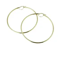 Zdjęcie Eleganckie okrągłe kolczyki dla kobiet 60 mm