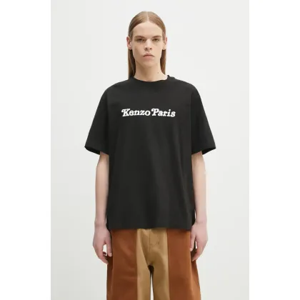 Zdjęcie Kenzo t-shirt bawełniany x Verdy kolor czarny z nadrukiem FF58TS4814SG.99J