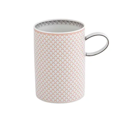 Picture Porcelain mug with a geometric pattern from the versatile Maya - Vista Alegre collection