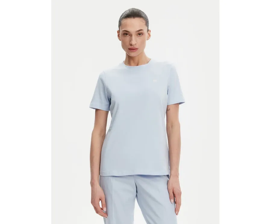 obrazek 1 Tommy Hilfiger T-Shirt WW0WW45522 Niebieski Regular Fit