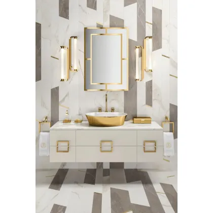 Zdjęcie Wyjątkowy zestaw mebli do łazienki z serii Daphne
