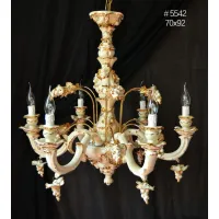 Zdjęcie Elitarny żyrandol ceramiczny do luksusowych wnętrz