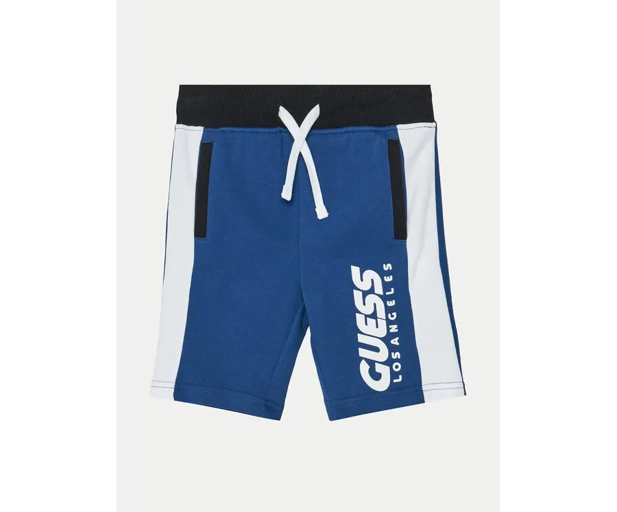 obrazek 1 Guess Szorty sportowe L5RD01 KA6R4 Niebieski Regular Fit