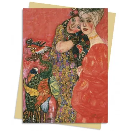 Zdjęcie Pakiet kartek na życzenia (Gustav Klimt: Przyjaciele kobiet) - Flame Tree Publishing