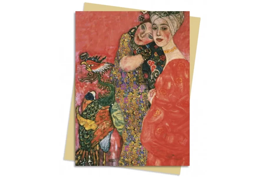 obrazek 1 Pakiet kartek na życzenia (Gustav Klimt: Przyjaciele kobiet) - Flame Tree Publishing