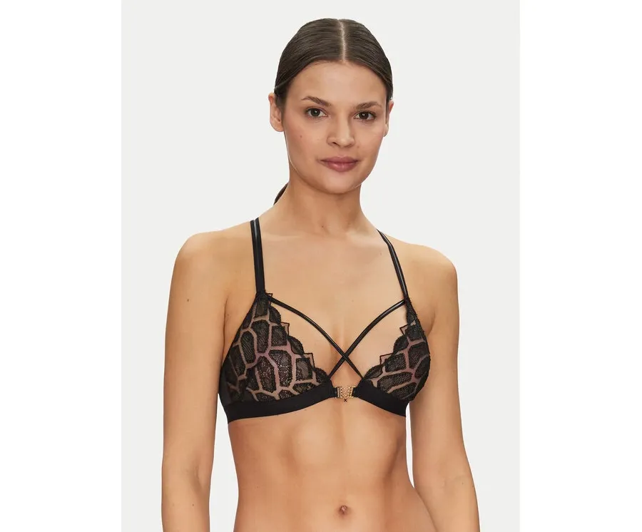 obrazek 1 Chantelle Biustonosz braletka Reptilla C01LP9 Czarny