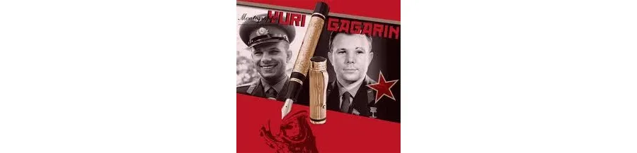 obrazek 6 Ekskluzywne Pióro Wieczne ZŁOTO Yuri Gagarin Montegrappa
