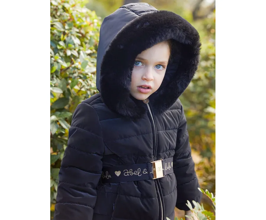 obrazek 1 Abel & Lula Kurtka zimowa 5839 Czarny Regular Fit
