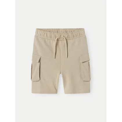 Zdjęcie NAME IT Szorty sportowe Mollie 13240449 Beżowy Regular Fit