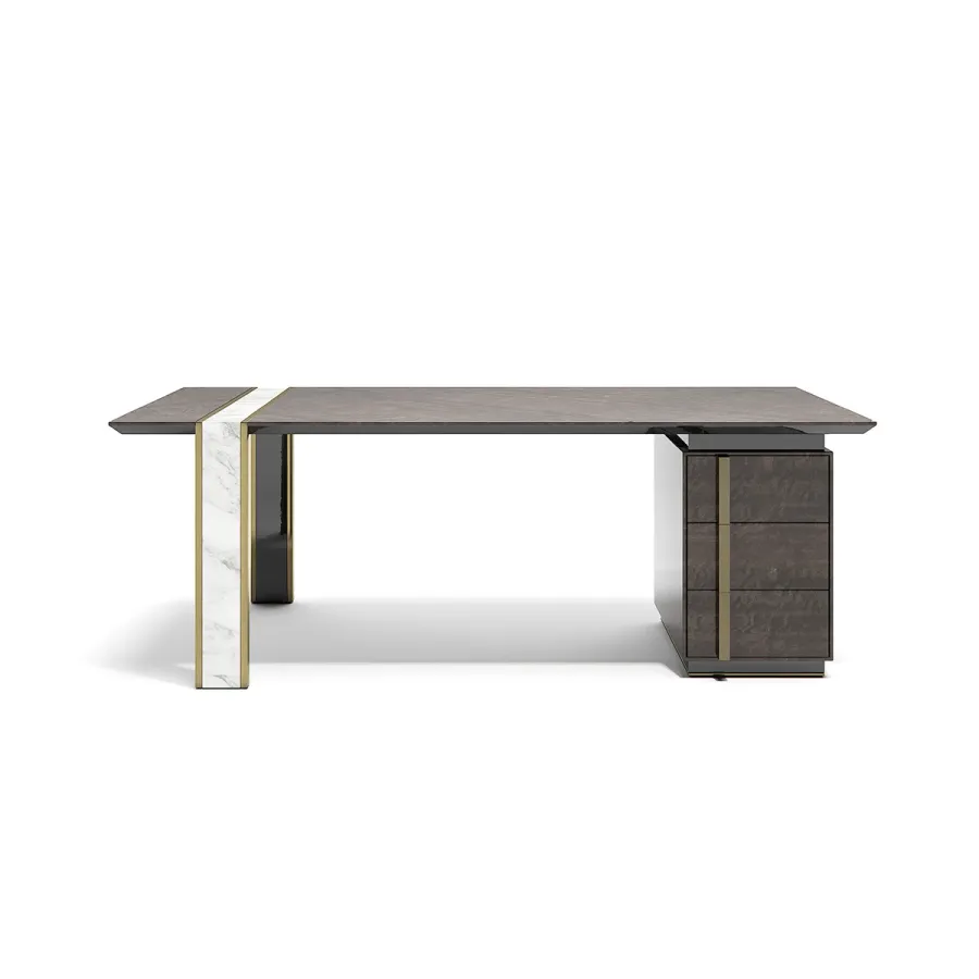 obrazek 1 Ekskluzywne włoskie modernistyczne biurko - do biura lub gabinetu