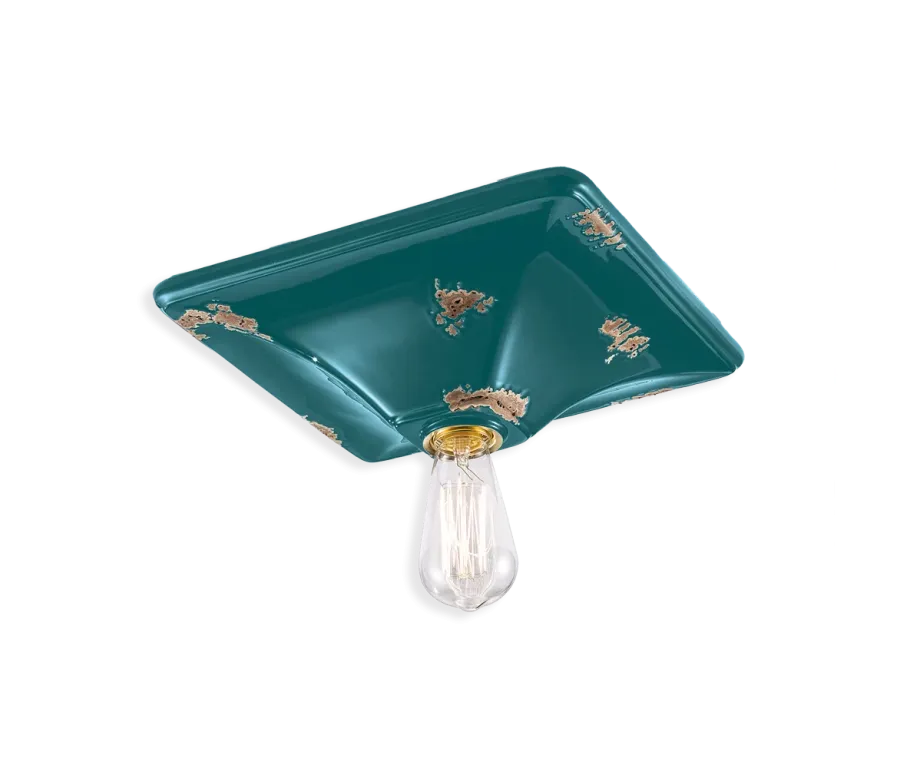 obrazek 6 Włoska plafoniera w stylu vintage o minimalistycznym designie