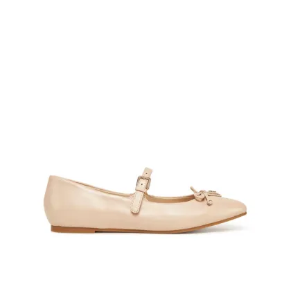 Zdjęcie Guess Baleriny FLJKAY LEA02 Beżowy
