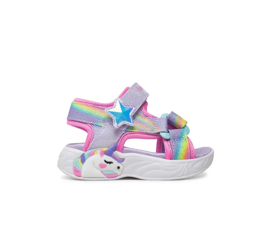 obrazek 1 Skechers Sandały Unicorn Dreams Sandal-Dreamy Unicorns 303107N/LVMT Fioletowy
